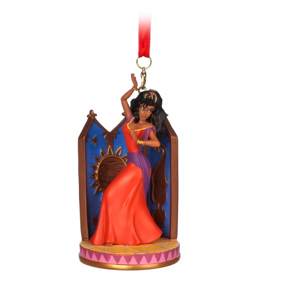 Disney The Hunchback of Notre Dame Esmeralda Sketchbook‎ Christmas Ornament New
